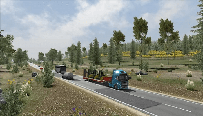 Universal Truck Simulator Mobile Game Truck Modyukle